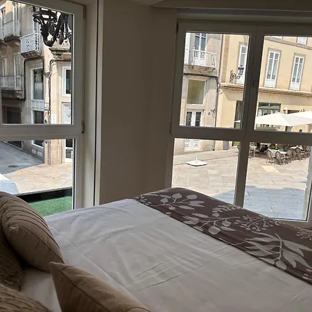 Appartamento Terrazas I Lujo Frente A La Plaza De Santa Eufemia Ourense